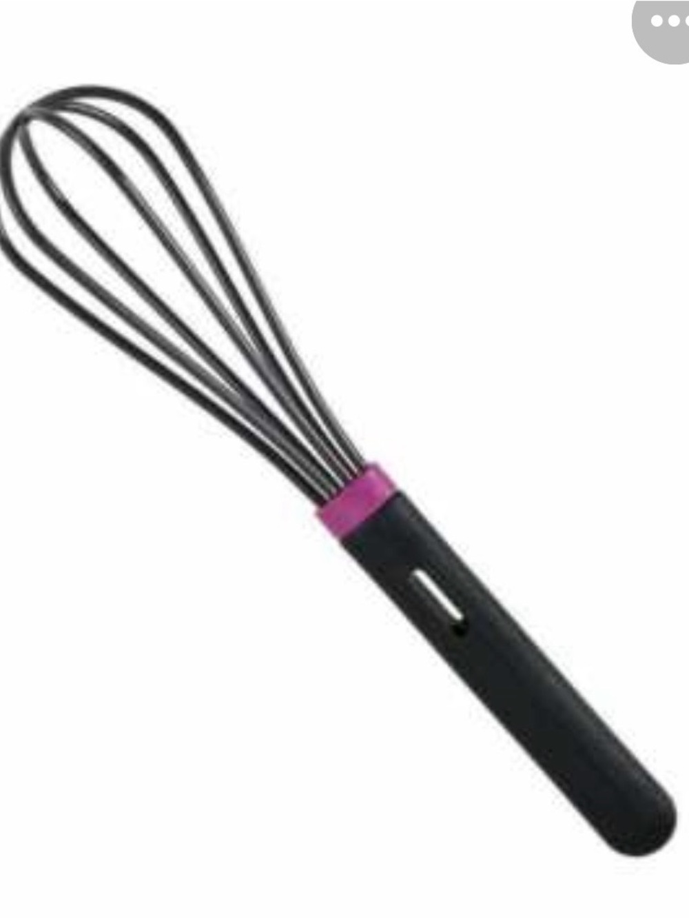 Tupperware Black and purple Silicone Whisker/mixer/beater